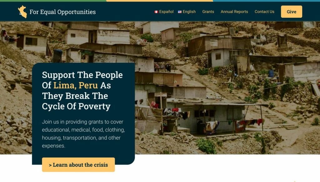 For equal opportunities